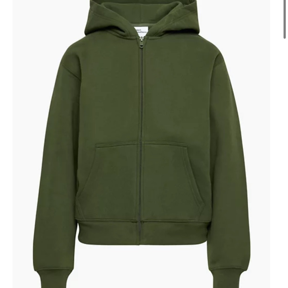 NEW TNA PERFECT SWEATFLEECE ZIP UP HOODIE